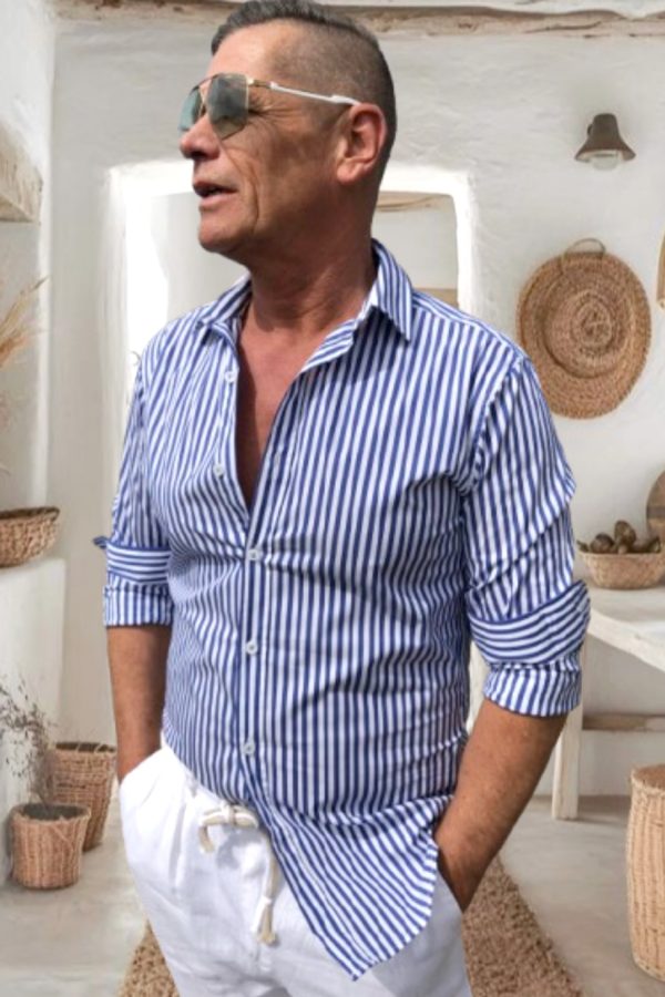 ALAN rugalmas CSÍKOS FÉRFI ING