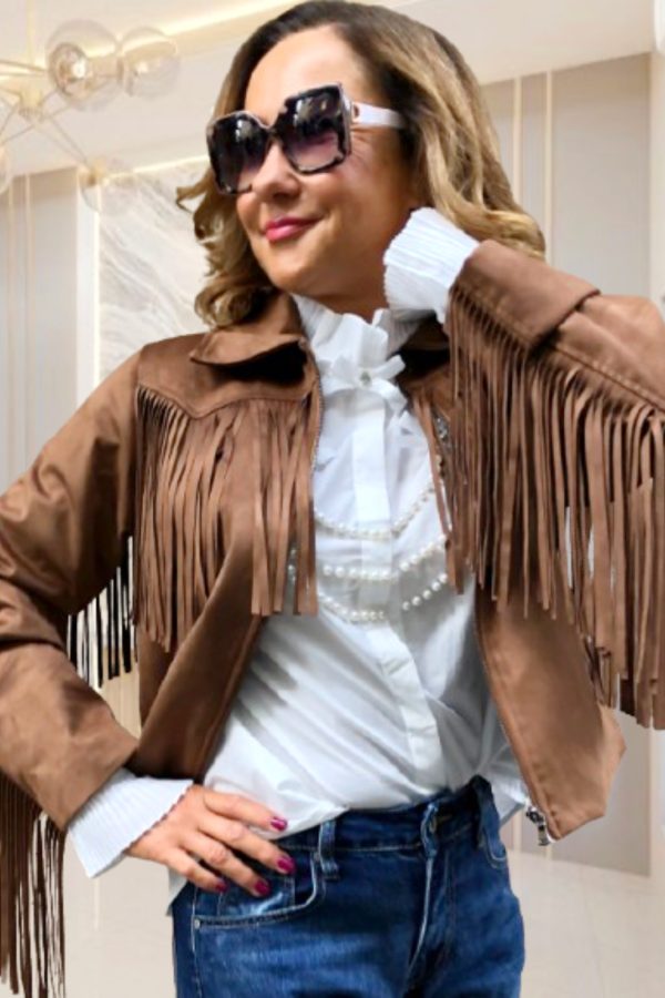 ARGENIDE rojtos VELÚR JACKET