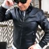 AYRTON DESIGN puha,fényes FÉRFI BŐR JACKET