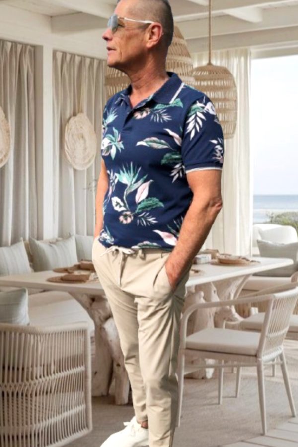 BIAGIO férfi GALLÉROS pamut PÓLÓ