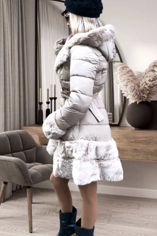 CHARLOTTE prémes STEPPELT KABÁT övvel