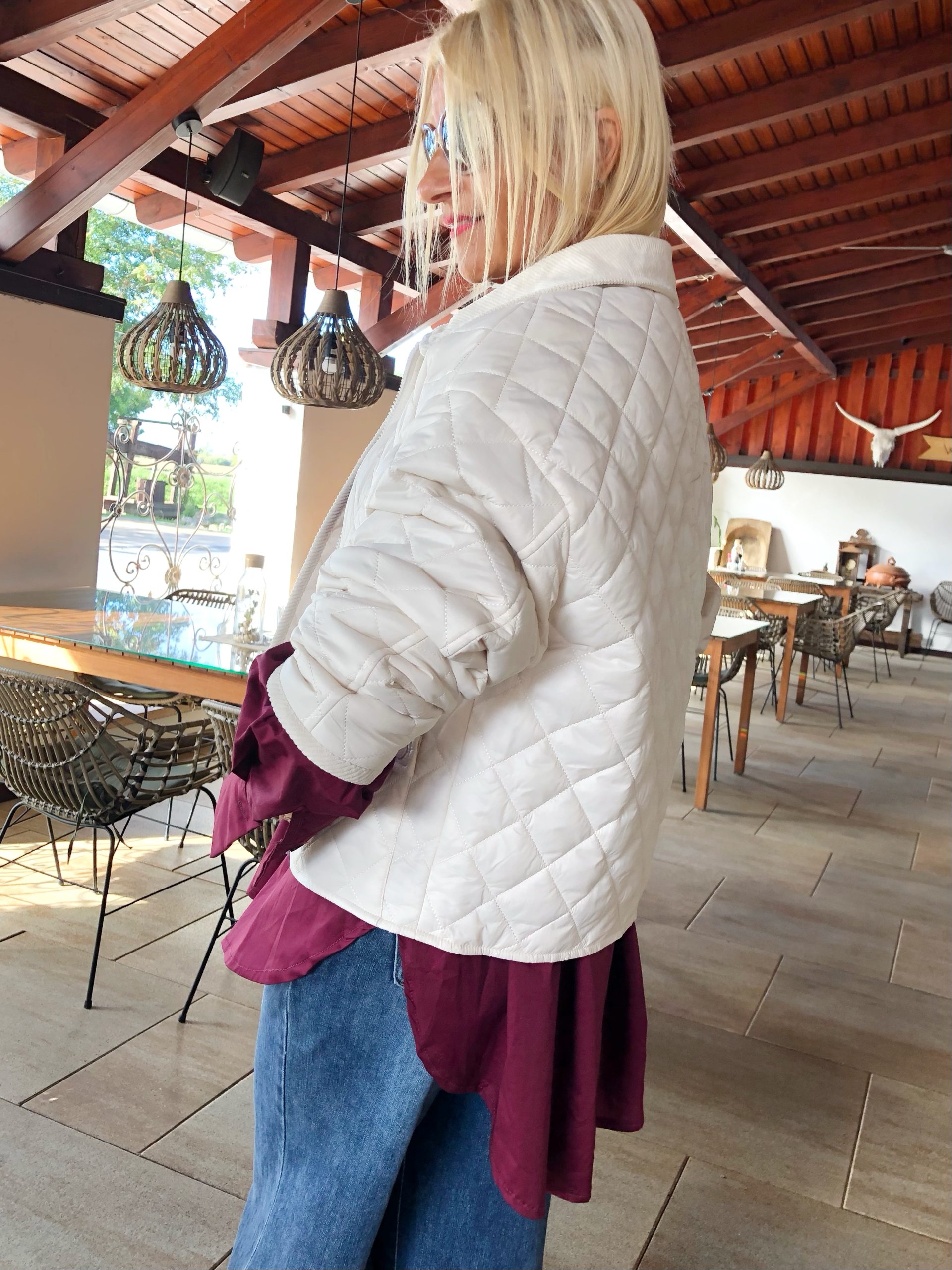 CHIARA vékony STEPPELT KABÁT/JACKET CHIARA vékony STEPPELT KABÁT/JACKET