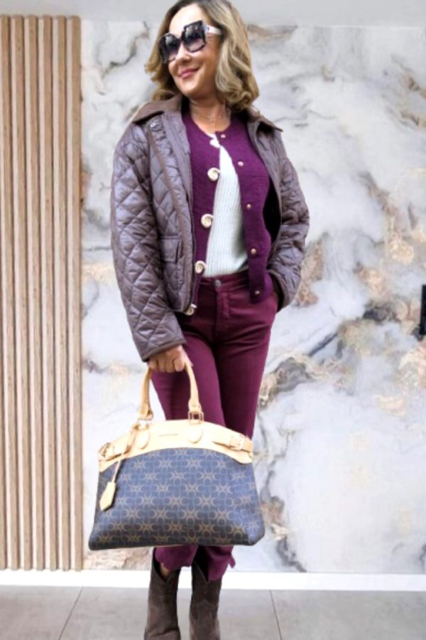 CHIARA vékony STEPPELT KABÁT/JACKET