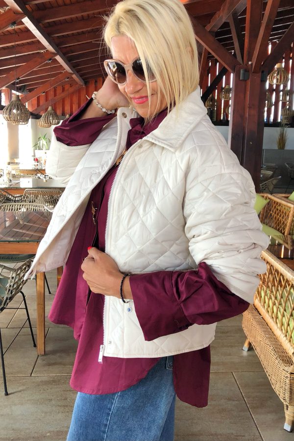 CHIARA vékony STEPPELT KABÁT/JACKET