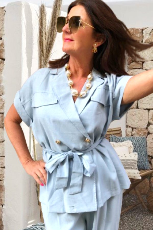 CINZIA rayon-len SZETT