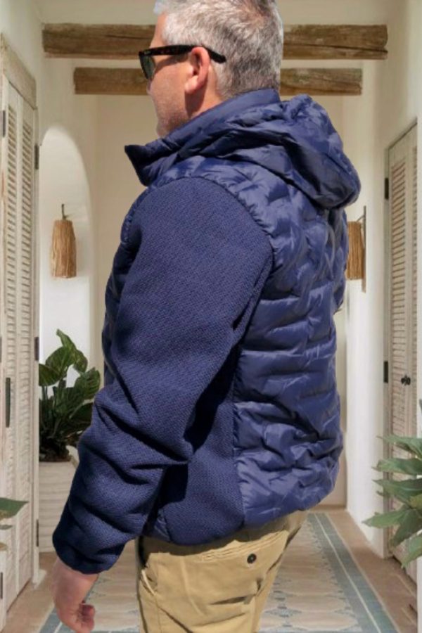 CLAUDIO férfi SOFT HELL STEPPELT JACKET