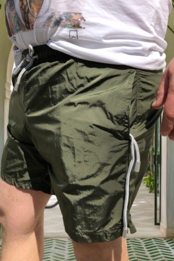 GIANNI zsebes FÉRFI ÚSZÓNADRÁG/SHORT *army green*