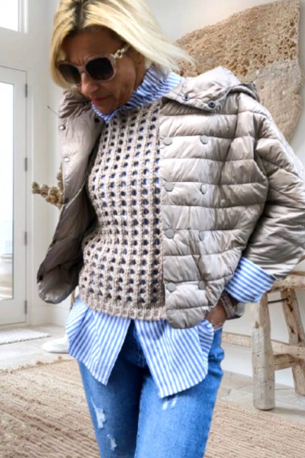 ILARIA vékony STEPPELT JACKET