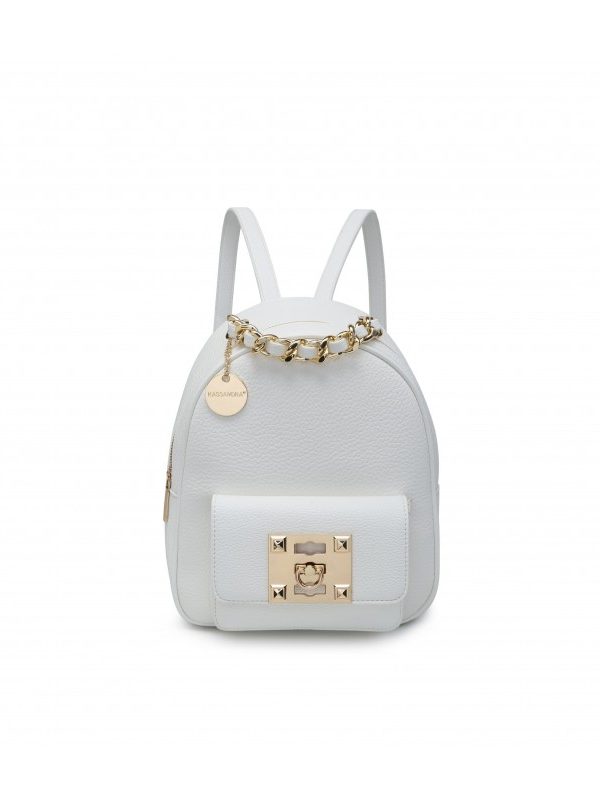 KASSANDRA közepes méretű HÁTIZSÁK láncos pánttal