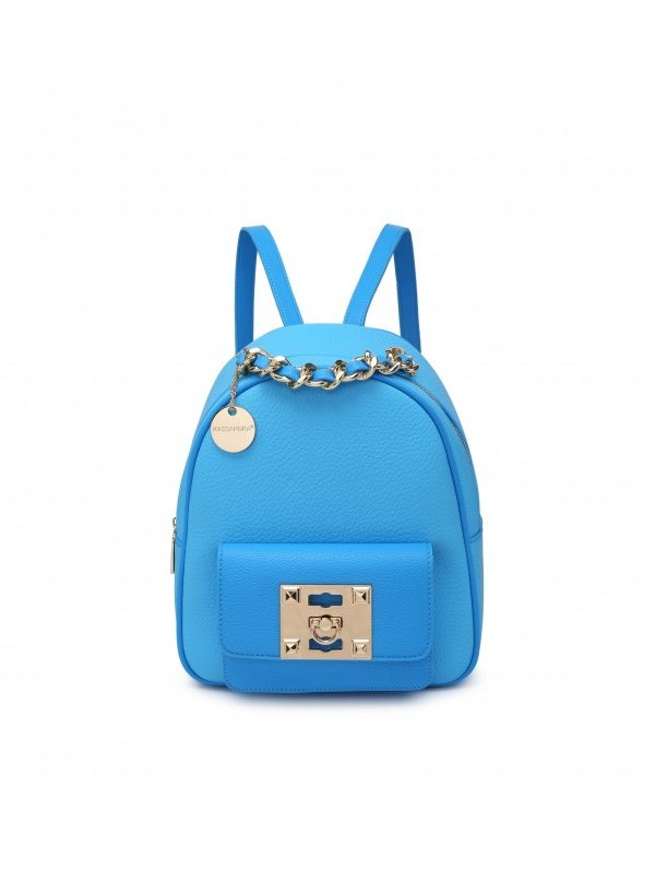 KASSANDRA közepes méretű HÁTIZSÁK láncos pánttal