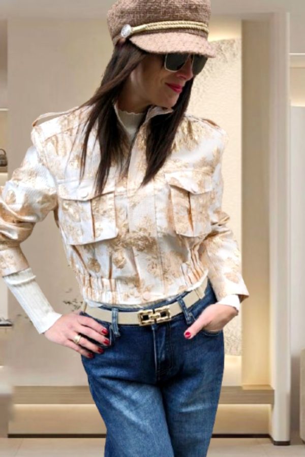 KRIZIA dekoratÍv PAMUT JACKET