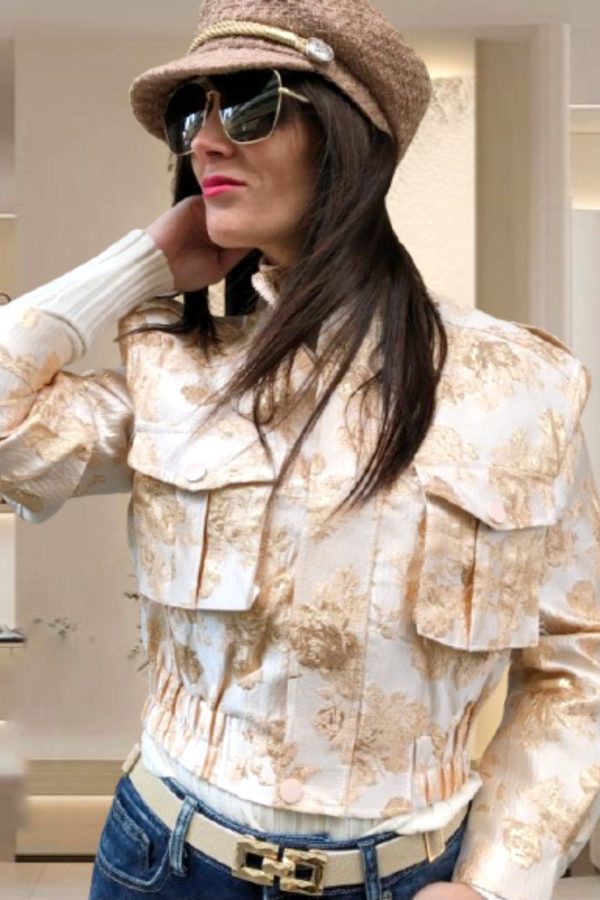 KRIZIA dekoratÍv PAMUT JACKET