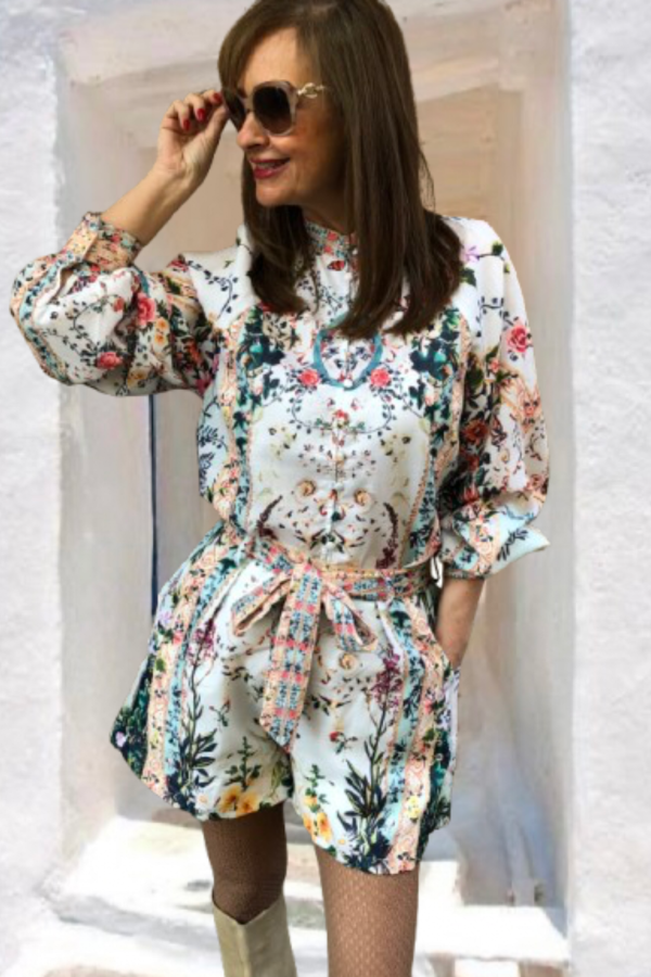 MIRANDA elegáns,-pamutvászon SZETT