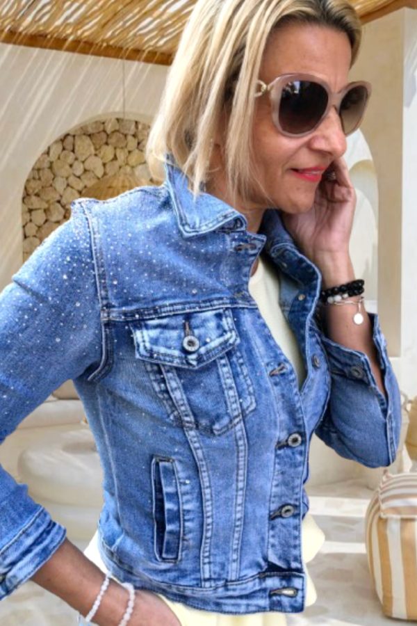 MONIC karcsúsított FARMERKABÁT/JACKET
