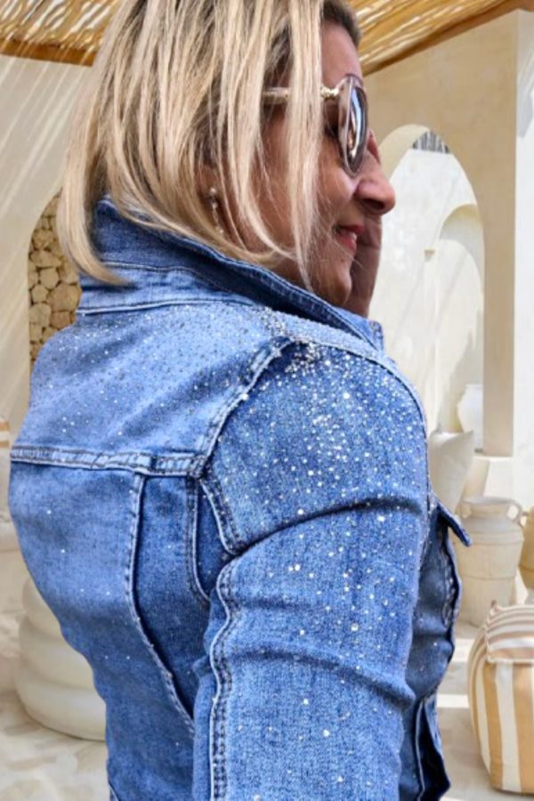 MONIC karcsúsított FARMERKABÁT/JACKET