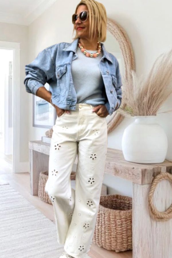 NARA laza FARMERKABÁT/JACKET