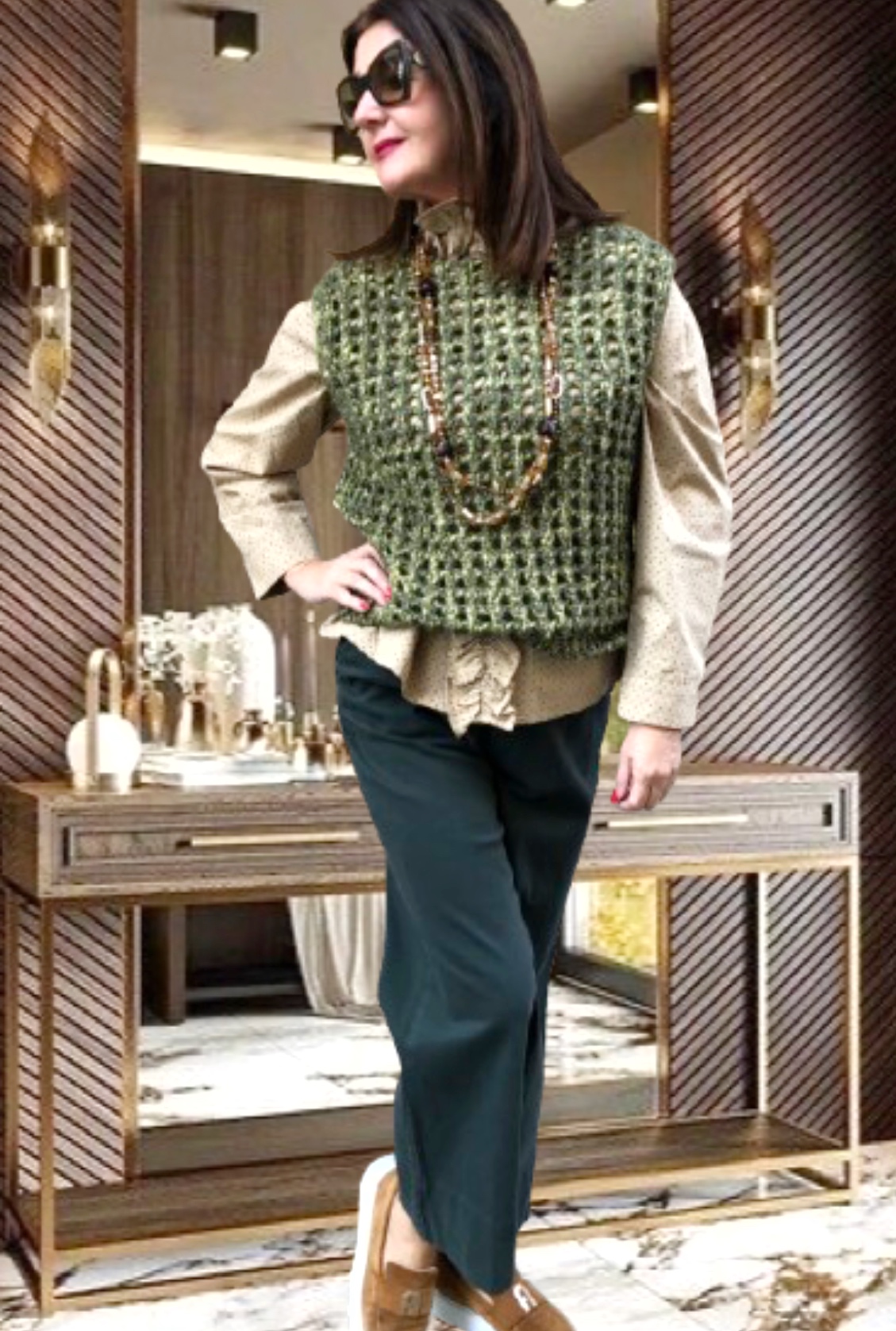NILDE kötött GILET/MELLÉNY NILDE kötött GILET/MELLÉNY