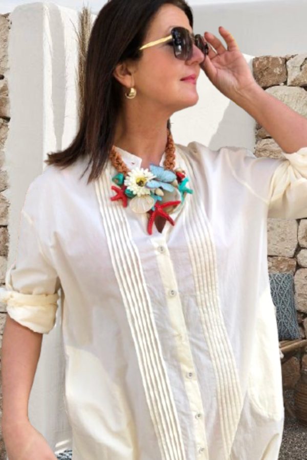 PATRÍZIA pamut KAFTÁN