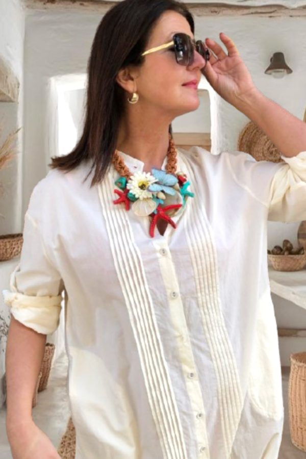 PATRÍZIA pamut KAFTÁN