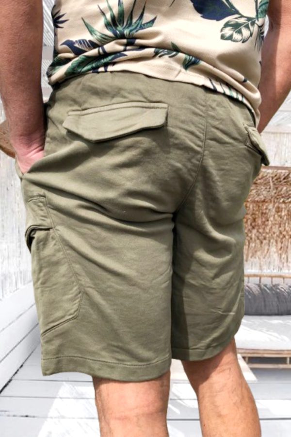 RAMON férfi PAMUT SHORT/BERMUDA gumis derékkal