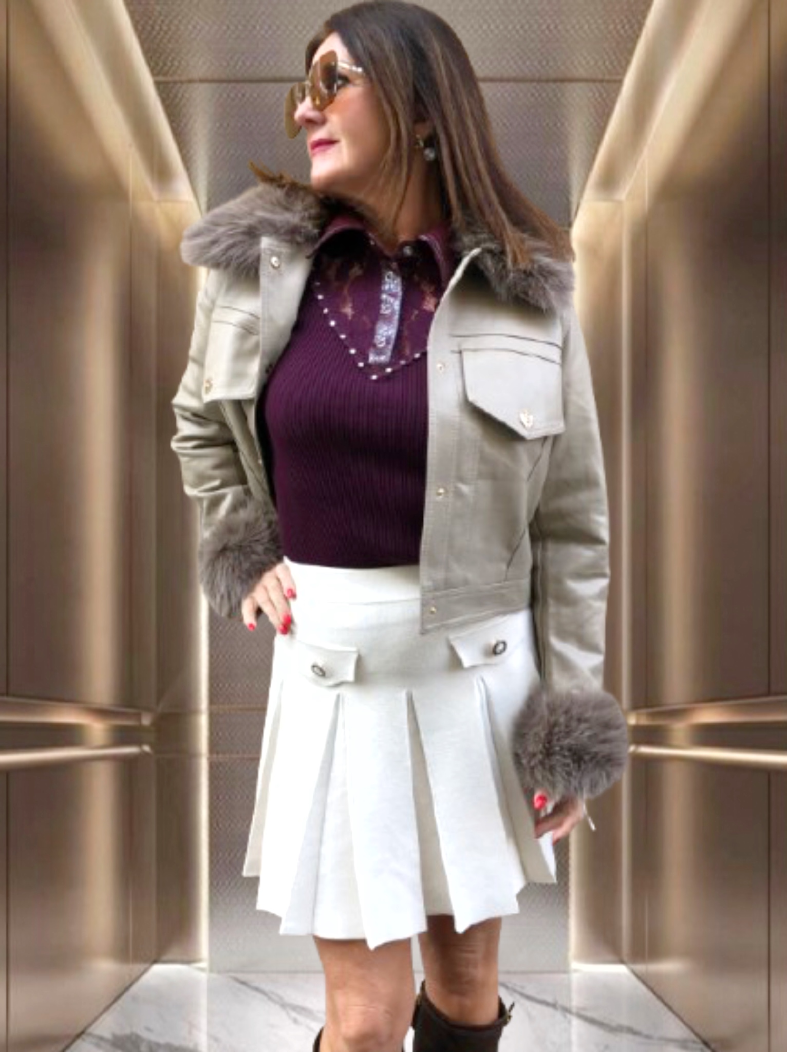 RINA prémes BŐRKABÁT/JACKET RINA prémes BŐRKABÁT/JACKET