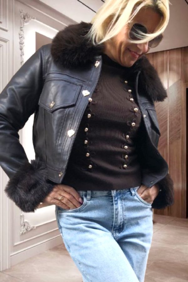RINA prémes BŐRKABÁT/JACKET