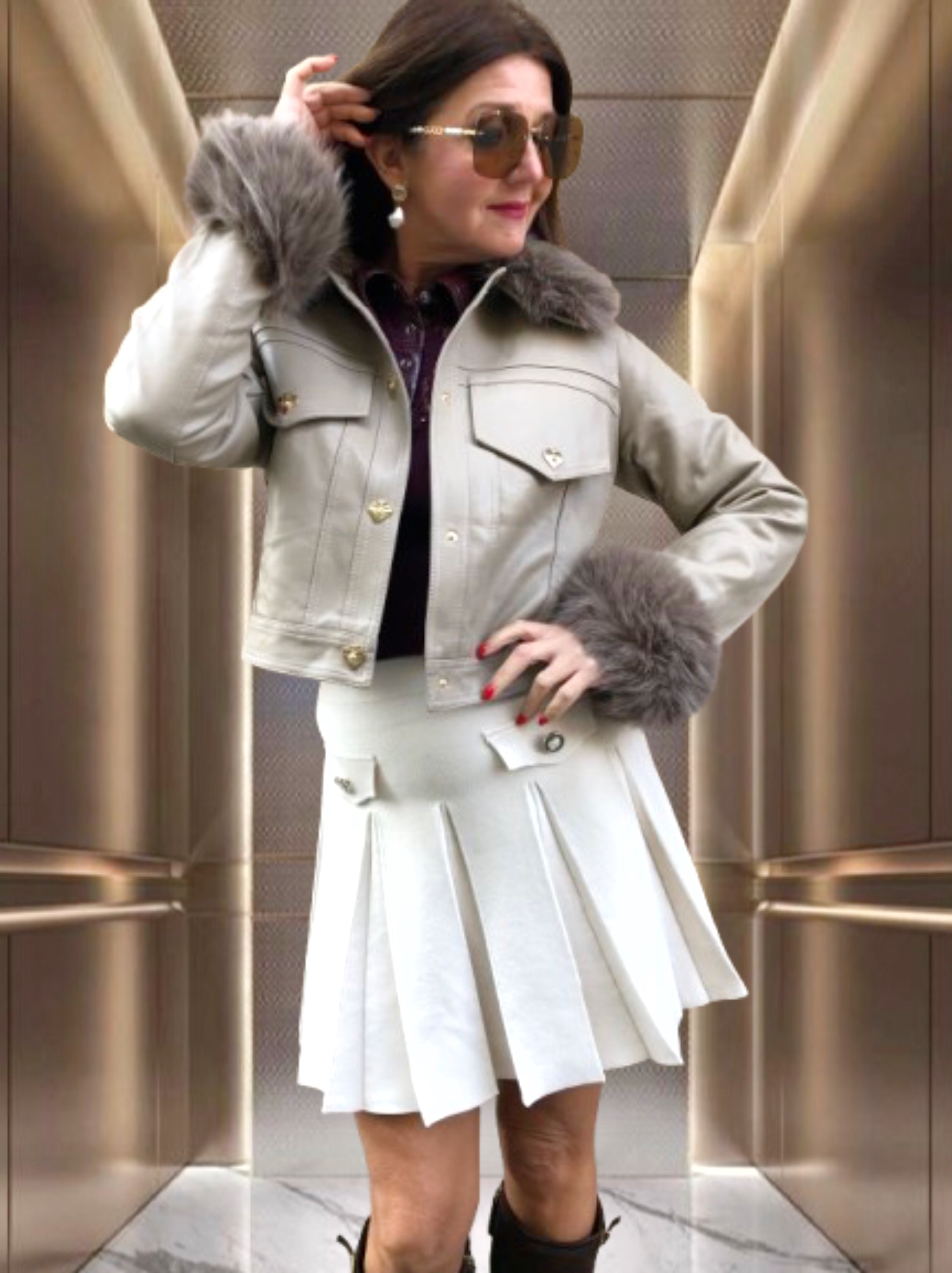 RINA prémes BŐRKABÁT/JACKET RINA prémes BŐRKABÁT/JACKET