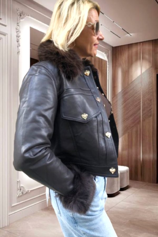 RINA prémes BŐRKABÁT/JACKET