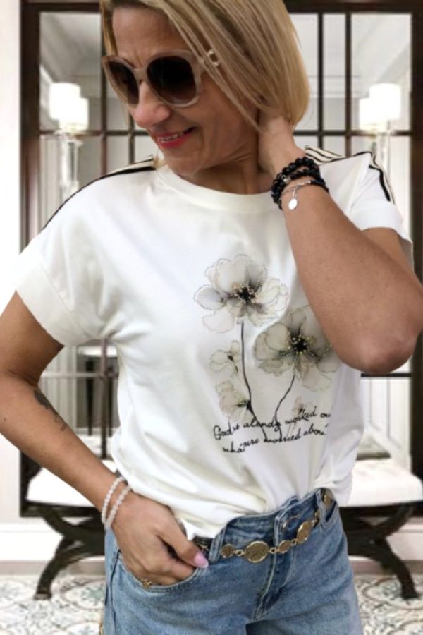 SABINA pamut PÓLÓ/T-SHIRT